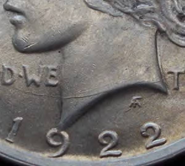 1922-Peace-Dollar---Die-Crack